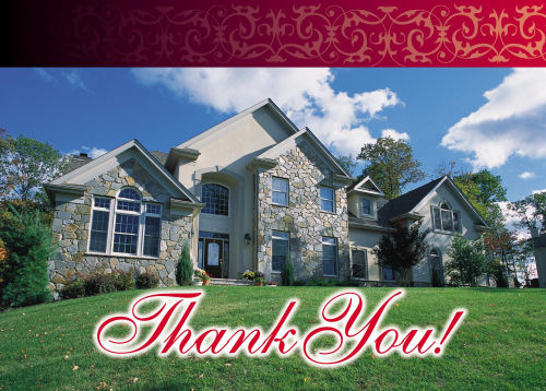 Real Estate Thank You Postcards | Sendsations